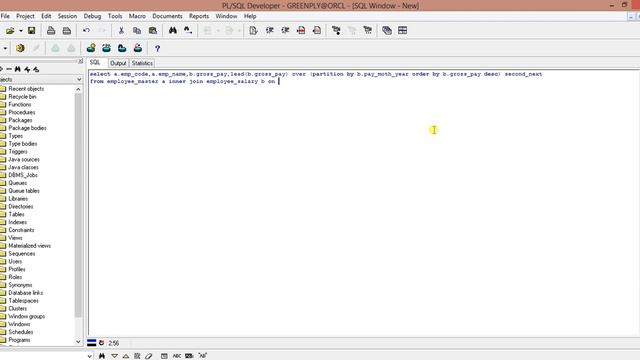 LEAD Analytical function in PL SQL. смотреть онлайн