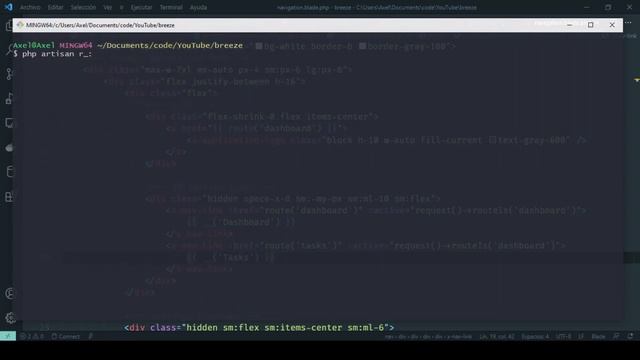 Listado, migraciones, seeds y middlewares en Breeze | Personalizar Laravel Breeze | Laravel 8 смотреть онлайн