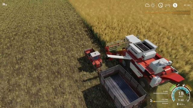 Собираем урожай и покупка нового трактора - Farming Simulator 19 смотреть онлайн