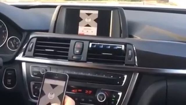 полная синхронизация вашего телефона по WIFI с базовым экраном BMW F20 F30