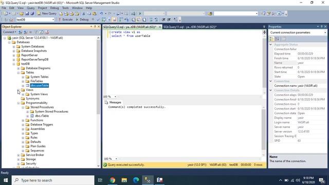 HOW TO CREATE VIEW IN SQL SERVER смотреть онлайн