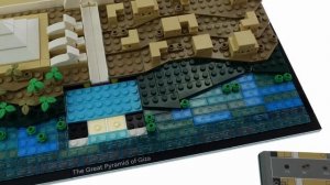 LEGO Architecture 21058 The Great Pyramid of Giza Speed Build