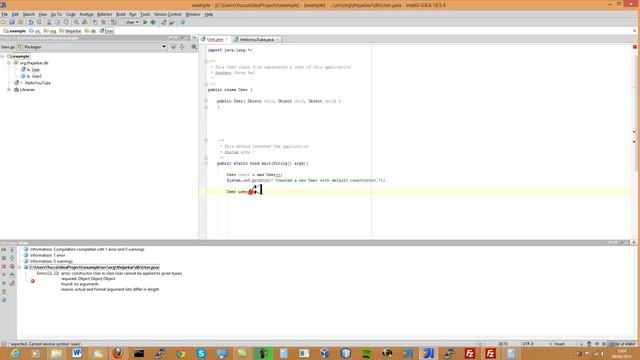 Java Tutorial #8 on constructors from Yucca, developer with a brain tumor! смотреть онлайн