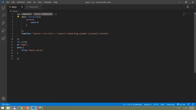 Vue Js darslari 12-qism смотреть онлайн