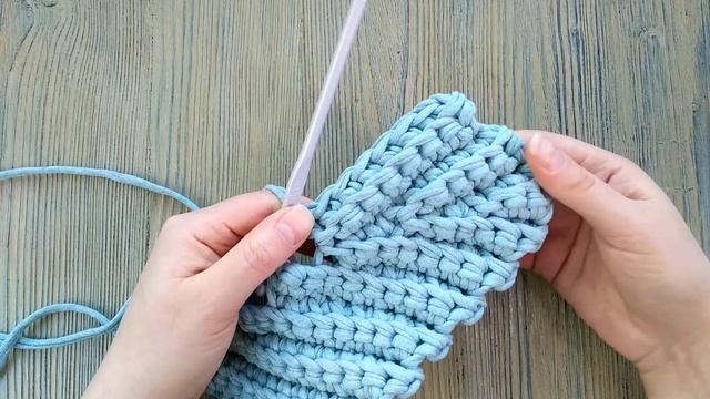 ПОДУШКА ЗВЕЗДА крючком. Безотрывное вязание. смотреть онлайн