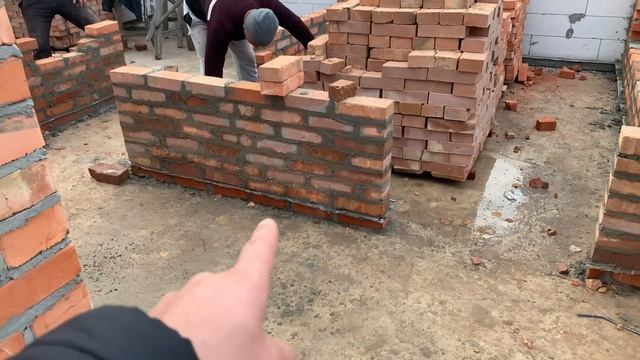 Как из АДСКОГО кирпича сделать идеальную кладку перегородок. 12 Серия смотреть онлайн