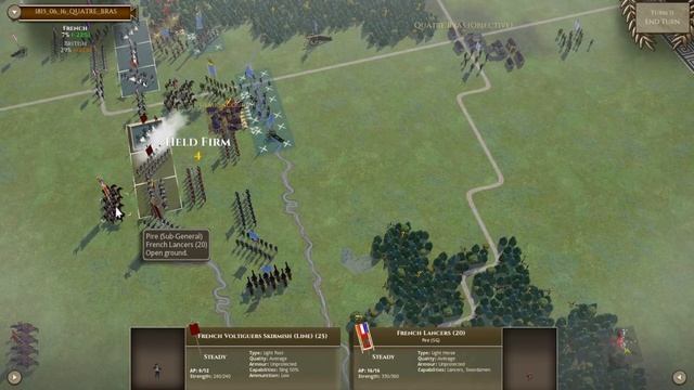 A Napoleonic Mod – Battle of Quatre Bras – Field of Glory II смотреть онлайн