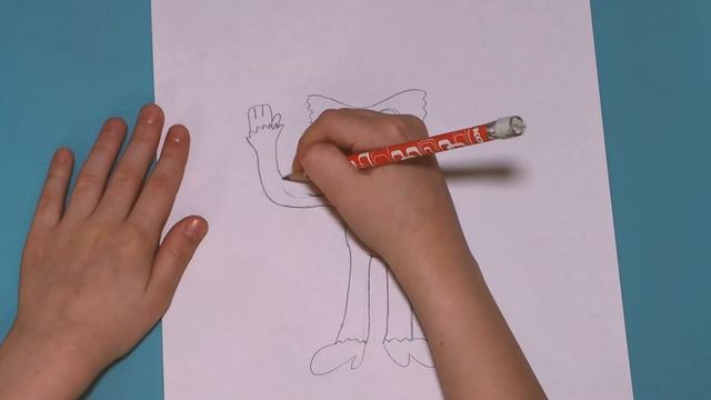 Как нарисовать Хаги Ваги, легкие рисунки Хаги Ваги карандашом с нуля смотреть онлайн