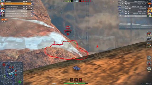 T-54 ● Hellcat ● IS-3 ● World of Tanks Blitz смотреть онлайн