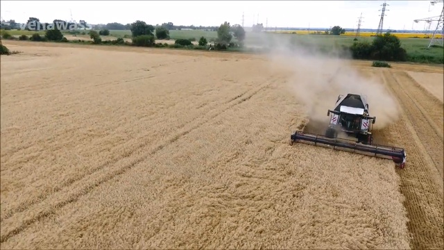 RSM 161 на уборке в Словакии