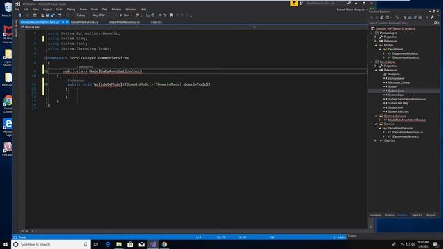Model View Presenter (MVP) Example - #4 Creating A Service Layer смотреть онлайн