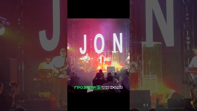 Певец Jony дал концерт в Грозном