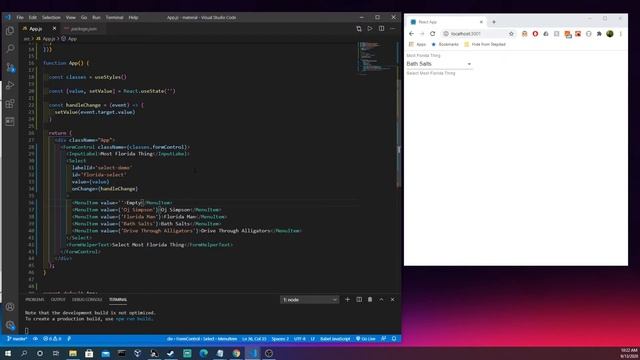 Material UI - Select смотреть онлайн