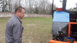 Навесной экскаватор БЛ-21 на трактор МТЗ / БЕЛАРУС. Сменные рабочие органы гидромолот и ямобур