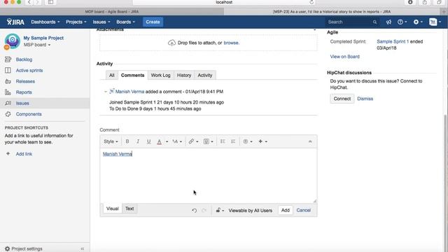 JIRA Tutorial #37 - JIRA Activity Stream | Checking JIRA Issue Activity смотреть онлайн