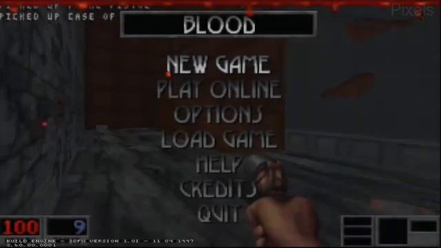 Старые компьютерные игры MS-DOS для 3dfx Voodoo: BLOOD Plasma Pack - 1997 год. смотреть онлайн