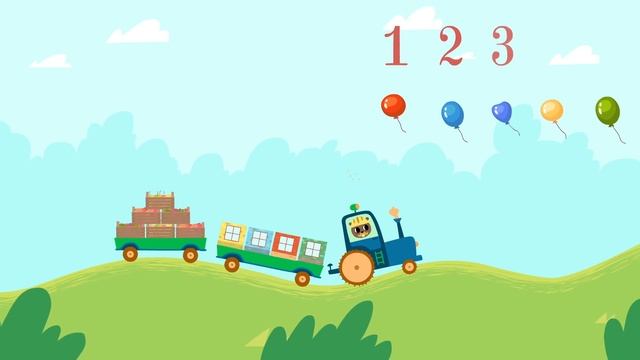 Развивающие мультики для детей малышей - Удивительная стройка - Учимся складывать - Сложение смотреть онлайн