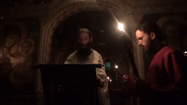 2016 09 03 Уочи недеље 11 по Духовима, читање св. Симеона Новог Богослова о молитви смотреть онлайн