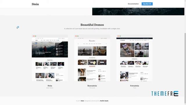 Stein ~ Blog and Magazine WordPress Theme Cornell Davin смотреть онлайн