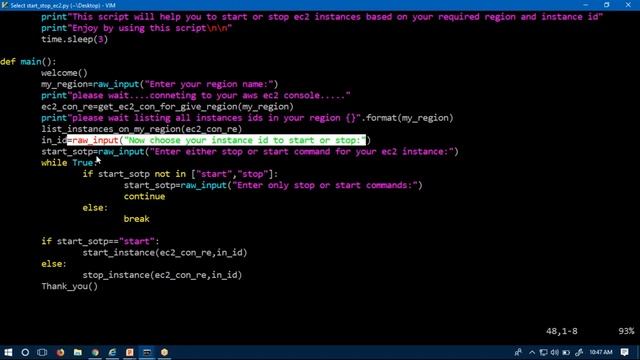 How to Start and Stop EC2 instance using python boto3? смотреть онлайн
