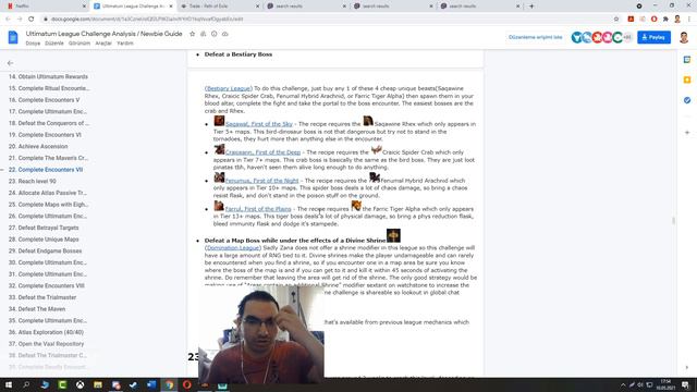 PoE | Ültimatom Ligi Challenge Rehberi смотреть онлайн