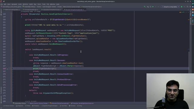 Unity Send JSON Data To Server Using Post Web Request смотреть онлайн