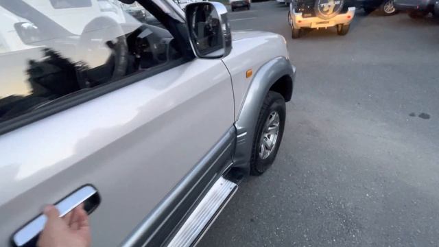 1996 TOYOTA LAND CRUISER PRADO TZ 4WD full time turbo diesel intercooler 1KZTE, KZJ95 Import RHD JD смотреть онлайн
