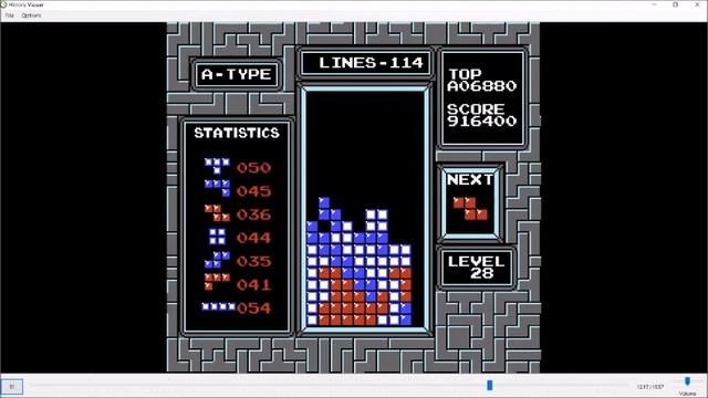 [NES Tetris] NTSC Level 28 World Record (highest score ever!) смотреть онлайн