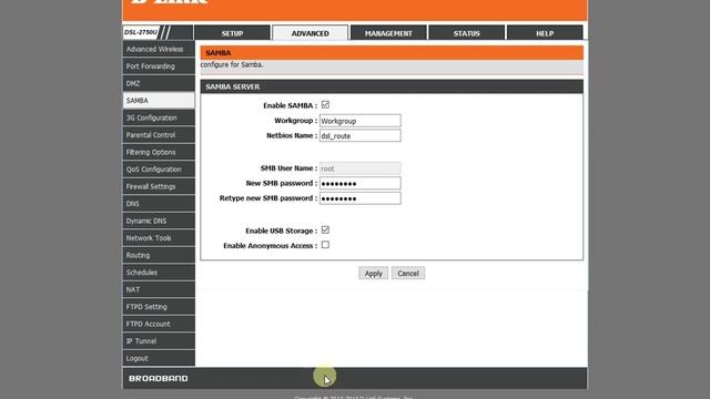 D link 2750u enabling usb storage or samba смотреть онлайн