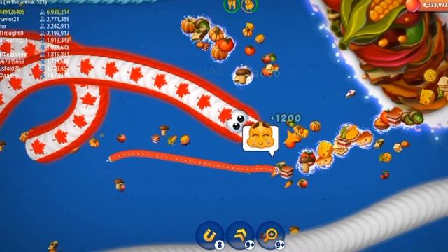 Worms Zone io Slither.io Snake Saamp Wala Game Oggy Snake ? World Record Top 001 Biggest Snake ? смотреть онлайн