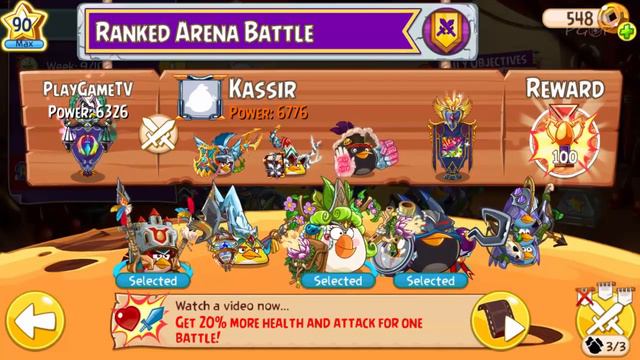 PvP Ranked Arena Battle! - Angry Birds Epic - Part 351 смотреть онлайн