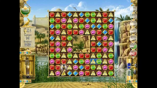Pharaoh Puzzle gameplay - Level 1-5 смотреть онлайн