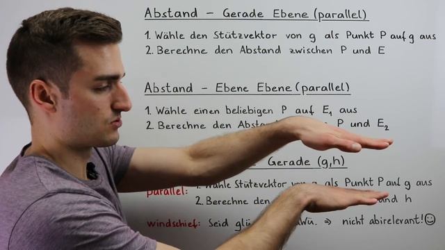 Abstand, Gerade Ebene, Ebene Ebene, Gerade Gerade | Fit Im Mathe-Abi