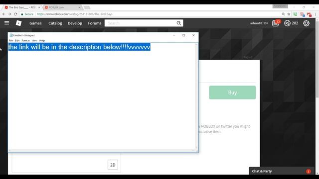How To Get A Blue Bird Pet In Roblox! смотреть онлайн