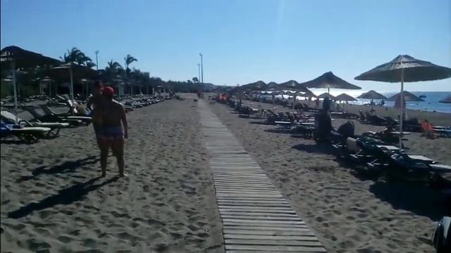 Отдых в Турции. Пляж отеля TUI Magik Life Waterworld 5* Belek смотреть онлайн