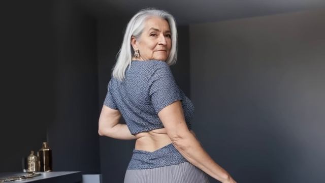 Natural Older Woman Over 60 ? Allure Of The Female Back