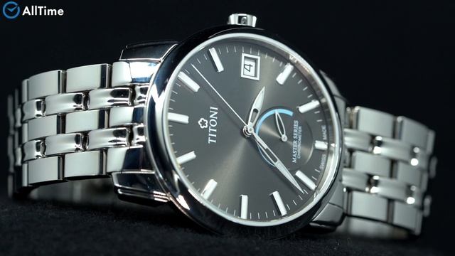 Обзор часов Titoni 94388-S-579. Швейцарские механические наручные часы. Alltime