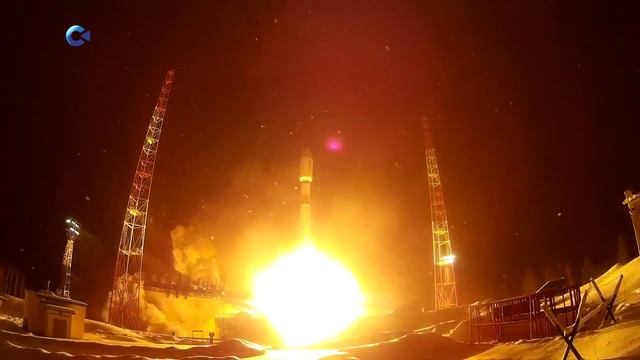 Запуск российского космического летательного аппарата можно было наблюдать с Онежской набережной смотреть онлайн