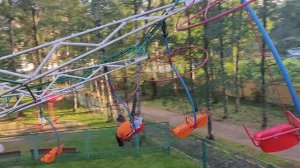 Советский аттракцион Ромашка (парк города Лобня, 2020-й год)