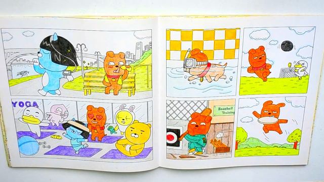 [Completed] Kakao Friends Story Coloring Book смотреть онлайн