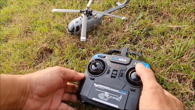 Unboxing and fly C186 RC Helicopter BO105 4CH смотреть онлайн