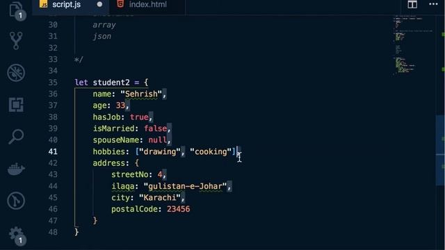 #4 JSON (Javascript) - Web Development - Tech Karo [Urdu] смотреть онлайн
