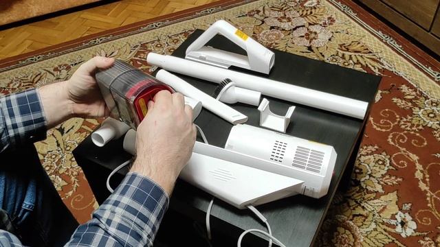 Распаковка — Вертикальный пылесос Deerma DX888 смотреть онлайн
