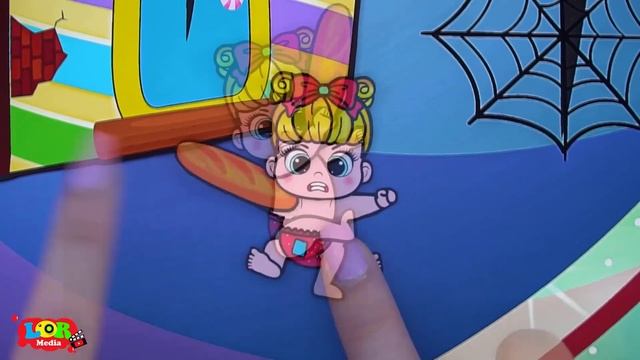 Paper Dolls Dress Up - Infants Angels vs Family Zombie Story Dress - Barbie Story & Crafts смотреть онлайн