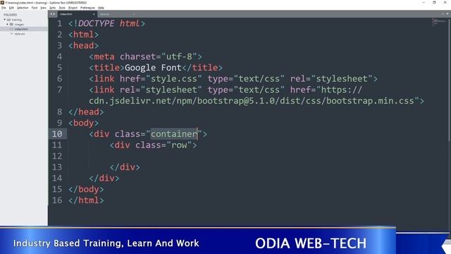 Bootstrap - Google Fonts - FontAwesome | ODIA WEB-TECH смотреть онлайн