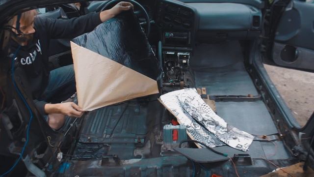 Бюджетная шумоизоляция пола Mitsubishi Eclipse смотреть онлайн