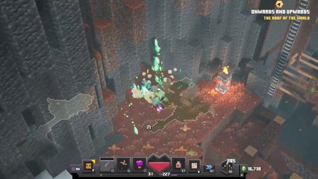 Minecraft Dungeons howling peaks part 1 longest mission смотреть онлайн