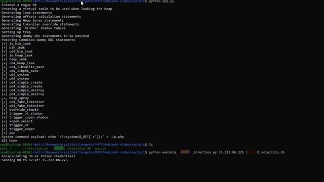 Using SQLite Vulnerabilities to Exploit a Password Stealer смотреть онлайн