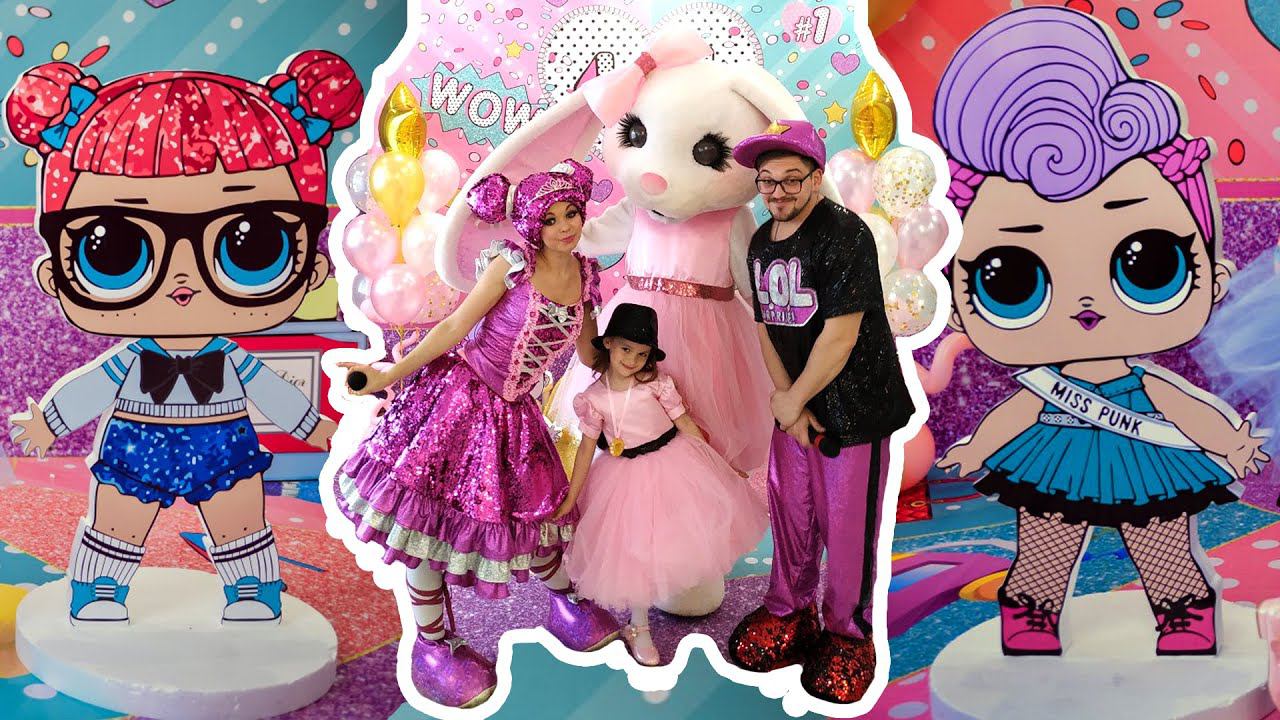 День рождения в стиле LOLПраздник с Куклами ЛОЛ Где и как отметить день рождения ребенка? смотреть онлайн