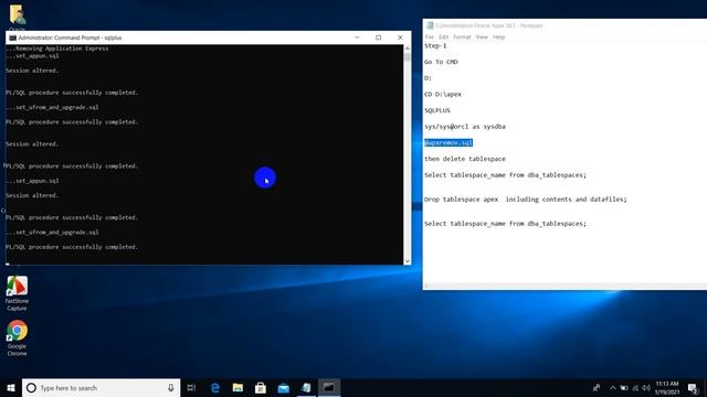 8 Remove Apex 18 1 Oracle database смотреть онлайн